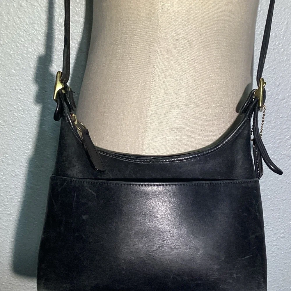 Coach vintage legacy 9136 Black Leather Shoulder Bag